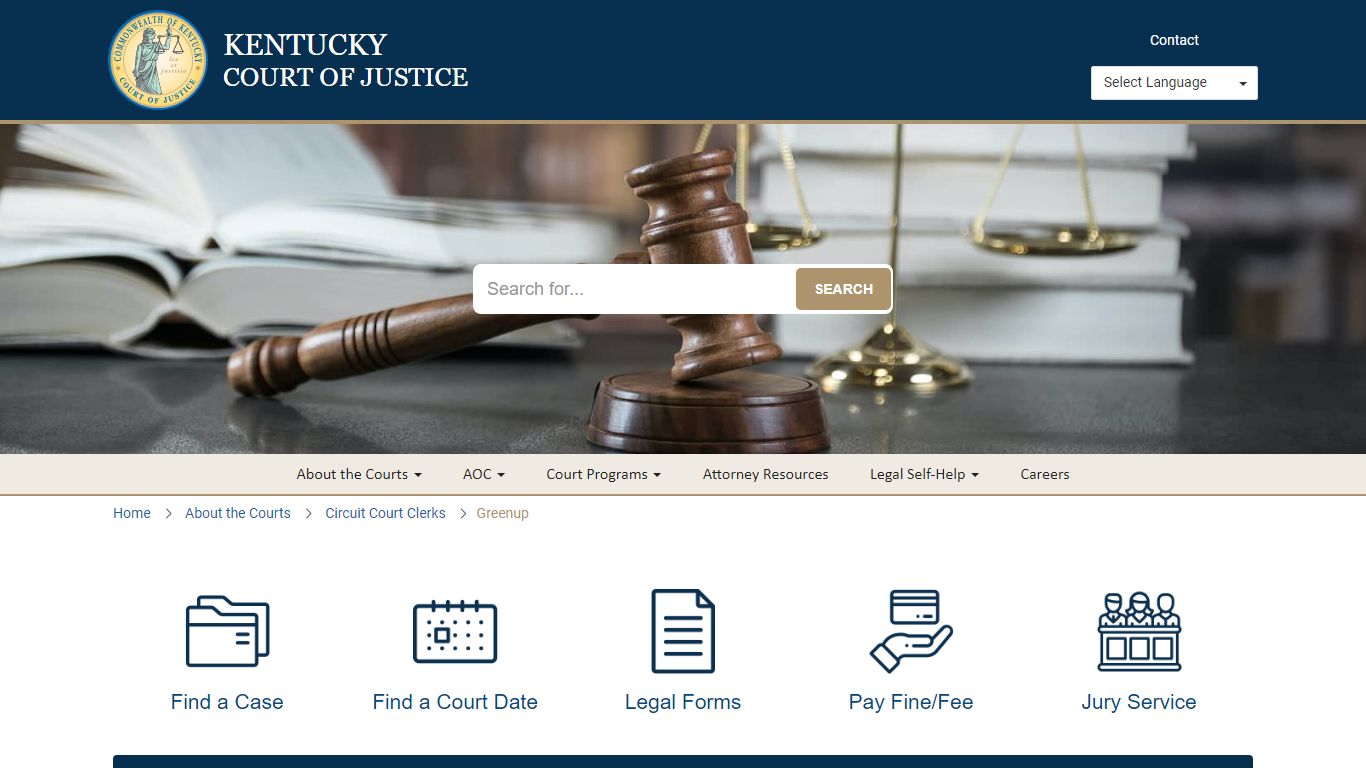 Greenup - Kentucky Court of Justice